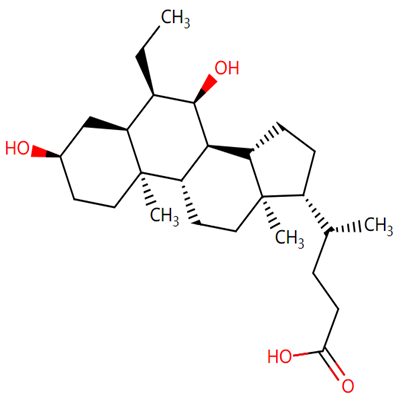 Obeticholic acid, 6-Ethylchenodeoxycholic acid, CAS No. 459789-99-2, YSCP-174