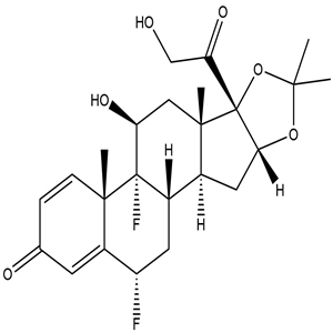 Fluocinolone acetonide, CAS No. 67-73-2, YSCP-086