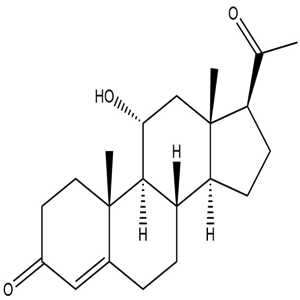 11alpha-Hydroxyprogesterone, CAS No. 80-75-1, YSCP-072