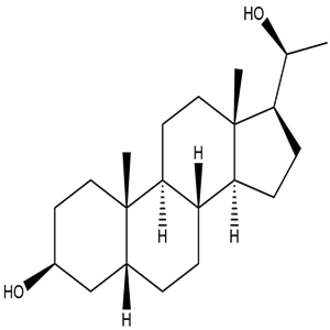 (3beta,5beta)-Pregnane-3,20-diol, CAS No. 80-90-0, YSCP-177