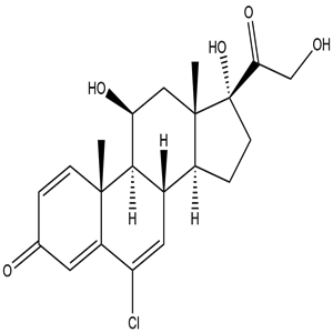 Cloprednol, CAS No. 5251-34-3, YCP0562