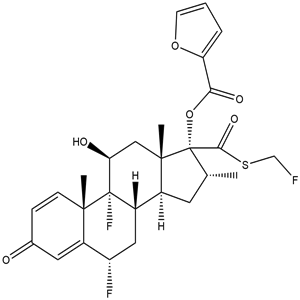 Fluticasone furoate, CAS No. 397864-44-7, YSCP-169