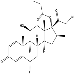 Halobetasol propionate, CAS No. 66852-54-8, YSCP-201