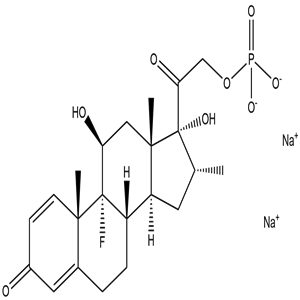 Dexamethasone 21-phosphate disodium salt, CAS No. 2392-39-4, YSCP-191