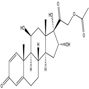 16alpha-Hydroxyprednisonlone acetate, CAS No. 86401-80-1, YSCP-184