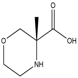 3-Morpholinecarboxylic acid, 3-methyl-, (3R)-, CAS No. 1638744-32-7, YSPC-077