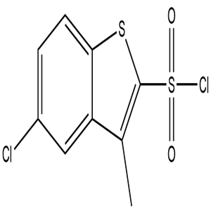 5-Chloro-3-Methylbenzo[b]Thiophene-2-Sulfonyl Chloride, CAS No. 166964-33-6, YSPC-091