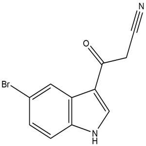 3-(5-Bromoindol-3-yl)-3-oxopropanenitrile, YSPC-107