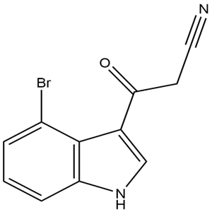 4-Bromo-3-cyanoacetylindol, YSPC-109