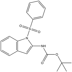 2-(TERT-BUTOXYCARBONYLAMINO)-1-(PHENYLSULFONYL)INDOLE, CAS No. 1020722-09-1, YSPC-130