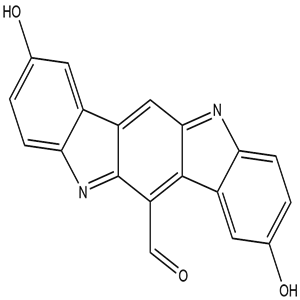 6-formyl-2,8-dihydroxyindolo[3,2-b]carbazole, CAS No. 549548-29-0, YSPC-136