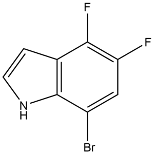 7-Bromo-4,5-difluoro-1H-indole, CAS No. 877160-16-2, YSPC-138