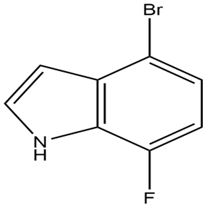 4-Bromo-7-fluoroindole, CAS No. 883500-66-1, YSPC-142