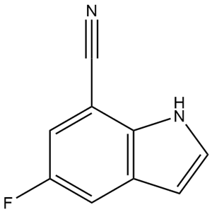 5-Fluoro-1H-indole-7-carbonitrile, CAS No. 883500-80-9, YSPC-145