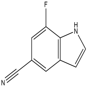 7-Fluoro-1H-indole-5-carbonitrile, CAS No. 883500-88-7, YSPC-146