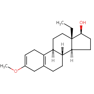 13-Ethyl-3-Methoxygona-2,5(10)-Dien-17beta-Ol, CAS No. 14507-49-4, YSCP-003