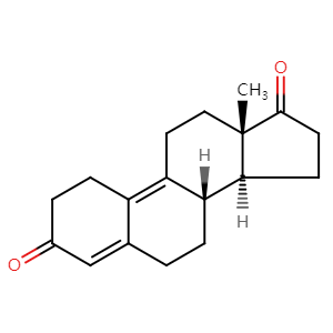 19-Norandrosta-4,9-diene-3,17-dione, CAS No. 5173-46-6, YSCP-022