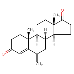 6-Methyleneandrost-4-ene-3,7-dione, CAS No. 19457-55-7, YSCP-037