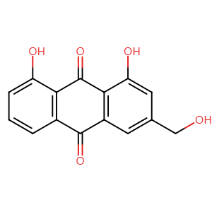 Aloe emodin, CAS No. 481-72-1, YCP0105