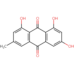 Emodin, CAS No. 518-82-1, YCP0389