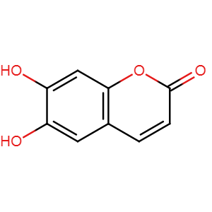 Esculetin, 6,7-Dihydroxycoumarin, CAS No. 305-01-1, YCP0413