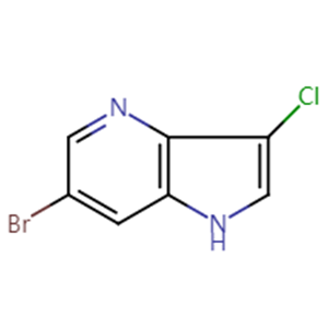 6-Bromo-3-chloro-1H-pyrrolo[3,2-b]pyridine, CAS No. 1190319-44-8, YSPC-187