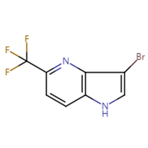 3-Bromo-5-(trifluoromethyl)-1H-pyrrolo[3,2-b]pyridine, CAS No. 1190320-16-1, YSPC-189