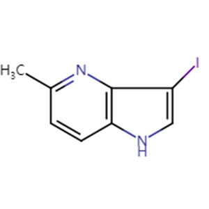 3-Iodo-5-methyl-1H-pyrrolo[3,2-b]pyridine, CAS No. 1000343-70-3, YSPC-190