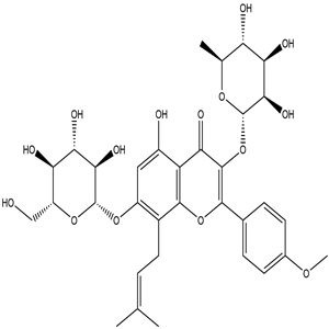 Icariin, CAS No. 489-32-7, YCP0570