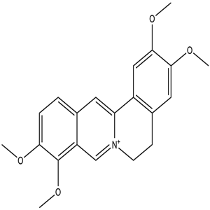 Palmatine, CAS No. 3486-67-7, YCP0796