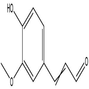 4-Hydroxy-3- methoxycinnamaldehyde, CAS No. 458-36-6, YCP1449