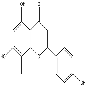 5,7,4'-Trihydroxy-8- methylflavanone, CAS No. 916917-28-7, YCP1453