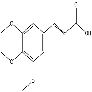 3,4,5-Trimethoxycinnamic acid, CAS No. 90-50-6, YCP1957