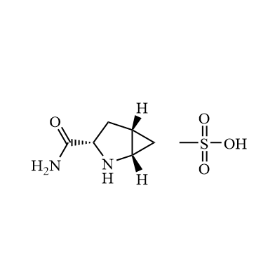 (1S,3S,5S)-2-Azabicyclo[3.1.0]hexane-3-carboxamide methanesulfonate, CAS No. 709031-45-8