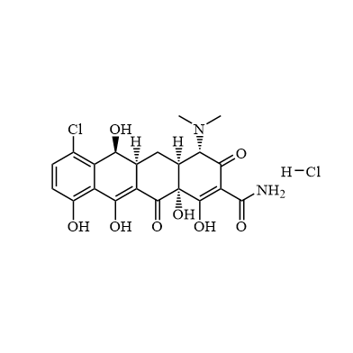 Demeclocycline hydrochloride, CAS No. 64-73-3