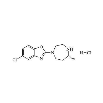 5-Chloro-2-((R)-5-Methyl-[1,4]diazepan-1-yl)benzooxazole HCl, CAS No. 1266664-66-7